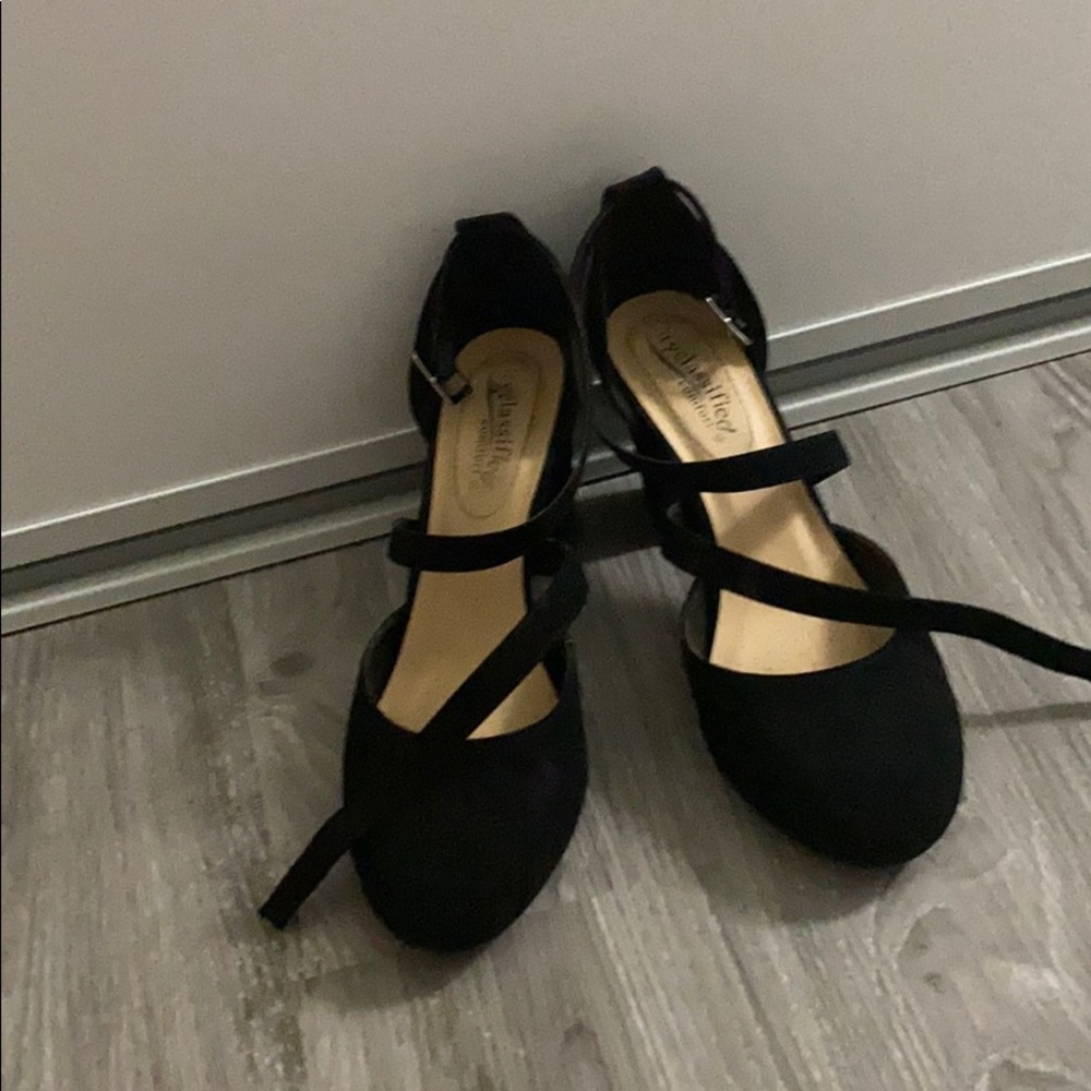 Black heels